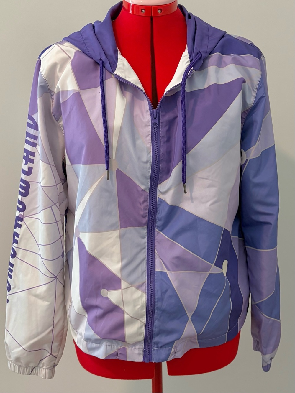 Disney Parks Exclusive Tomorrowland Purple Wall Jacket